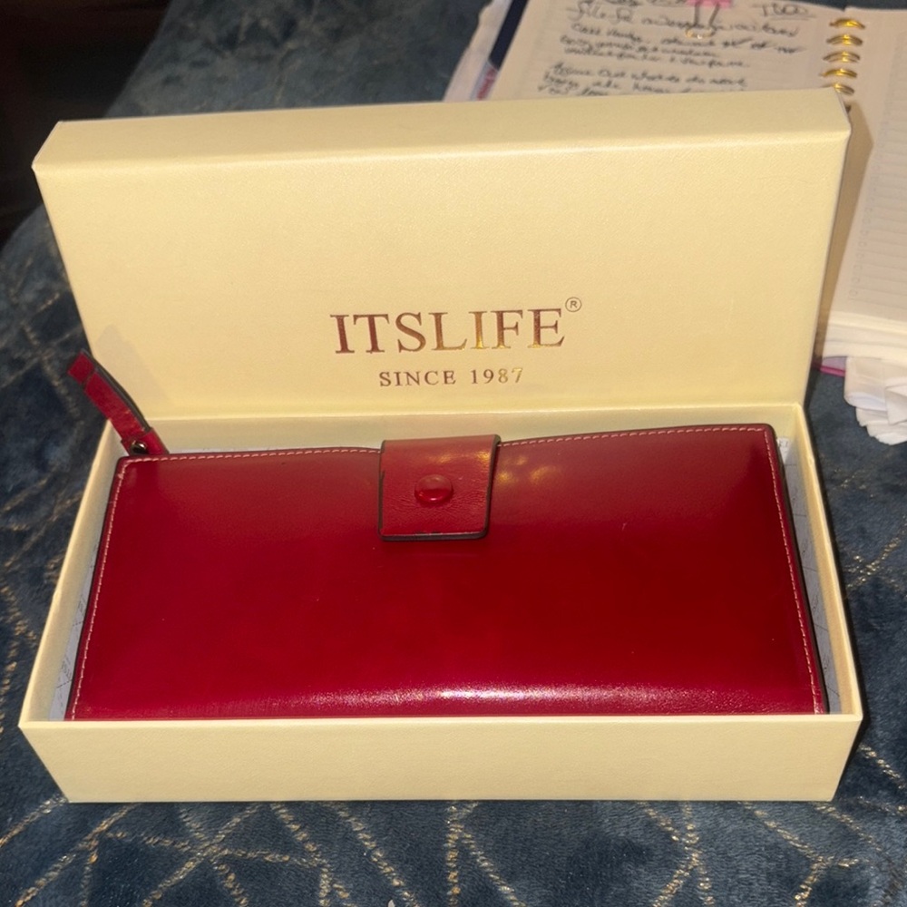 Women's Red Wallet